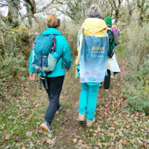 jeûne et rando 100 km le fanion jeûner et marcher 100 km