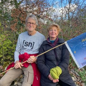 jeûne et rando 100 km Evelyne et Philippe